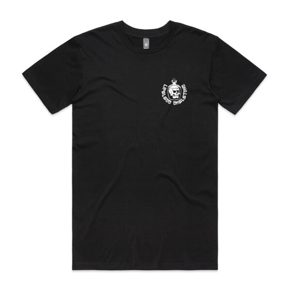 Lifeless Skeletons - AS Staple Tee (Black) Thumbnail