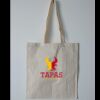 Budget Calico Tote Bag Thumbnail