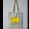 Budget Calico Tote Bag Thumbnail