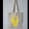 Budget Calico Tote Bag Thumbnail