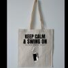 Budget Calico Tote Bag Thumbnail